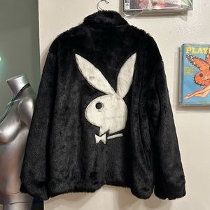 PlayboyxPacsun Faux Fur Coat